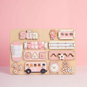 Bảng bận rộn cho trẻ em 6 tháng tuổi
