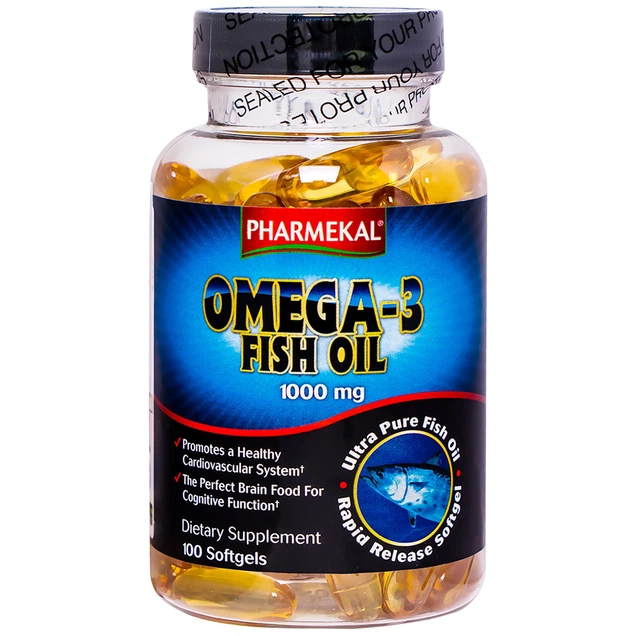 Thực Phẩm Bảo Vệ Sức Khỏe Omega 3 Fish Oil 1000mg - Hình ảnh 2