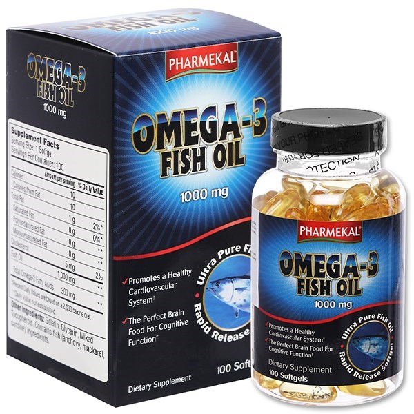 Thực Phẩm Bảo Vệ Sức Khỏe Omega 3 Fish Oil 1000mg