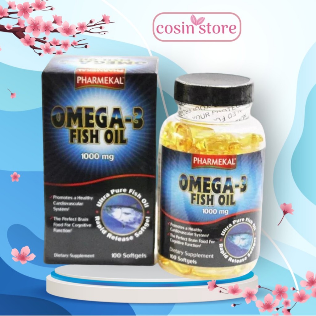 Thực Phẩm Bảo Vệ Sức Khỏe Omega 3 Fish Oil 1000mg - Hình ảnh 3