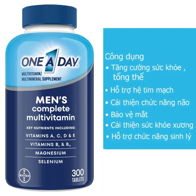 One A Day Men’s Vitamin tổng hợp cho nam dưới 50 tuổi 300 viên - Ảnh 3